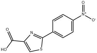 2-(4-NITRO-PHENYL)-THIAZOLE-4-CARBOXYLIC ACID Struktur