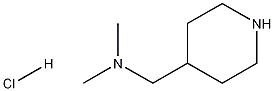 4-[(DIMETHYLAMINO)METHYL]PIPERIDINE HCL Struktur