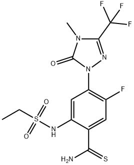 Bencarbazone Struktur