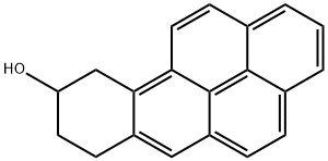 Benzo(A)pyren-9-ol, 7,8,9,10-tetrahydro- Struktur