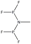 Bis(difluorophosphino)methylamine Struktur