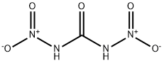 N,N'-Dinitrourea Struktur