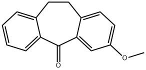 3-Methoxy Dibenzosuberone Struktur