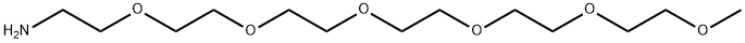 2,5,8,11,14,17-Hexaoxanonadecan-19-amine Struktur