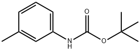 tert-butyl m-tolylcarbamate Struktur