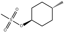 trans-4-Methylcyclohexanol Methanesulfonate
 Struktur