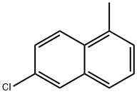 6-Chloro-1-methylnaphthalene Struktur