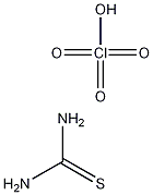 Thiourea perchlorate Struktur