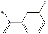 1-(1-Bromovinyl)-3-chlorobenzene Struktur