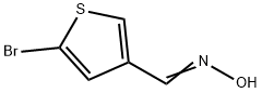 (E)-5-bromothiophene-3-carbaldehyde oxime Struktur