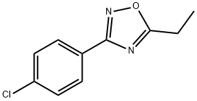 3-(4-chlorophenyl)-5-ethyl-1,2,4-oxadiazole Struktur