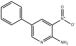 2-Amino-3-nitro-5-phenylpyridine Struktur