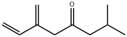 2-Methyl-6-methylene-7-octen-4-one Struktur