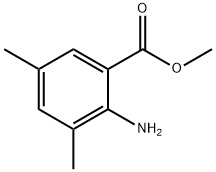 methyl 2-amino-3,5-dimethylbenzoate Struktur