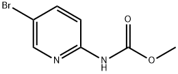 Methyl 5-bromopyridin-2-ylcarbamate Struktur