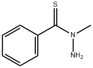 Thiobenzoic acid 1-methylhydrazide Struktur