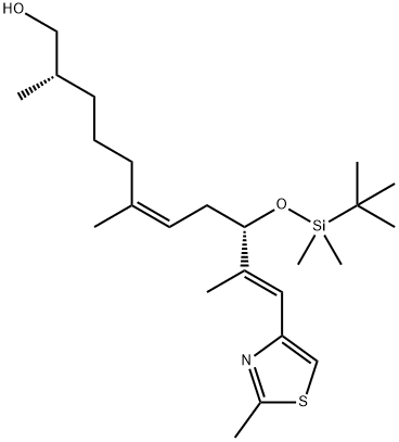 (+)-(2S,6Z,9S,10E)-9-{[tert-Butyl(dimethyl)silyl]oxy}-2,6,10-trimethyl-11-(2-methyl-1,3-thiazol-4-yl)-undeca-6,10-dien-1-ol