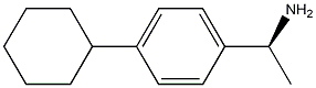 Benzenemethanamine, 4-cyclohexyl-.alpha.-methyl-, (.alpha.S)- Struktur