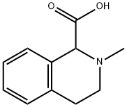 2-methyl-1,2,3,4-tetrahydroisoquinoline-1-carboxylic acid Struktur