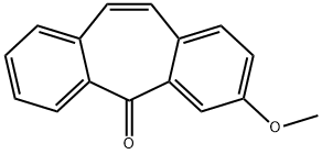 3-Methoxy 5-Dibenzosuberenone Struktur