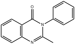 2-methyl-3-phenyl-quinazolin-4-one Struktur