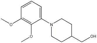 (R)-(2,3-Dimethoxyphenyl)-4-piperidinemethanol Struktur