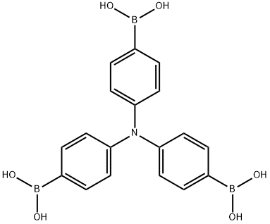 (Nitrilotri-4,1-phenylene)trisboronic acid Struktur