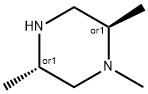 trans-1,2,5-trimethylpiperazine Struktur