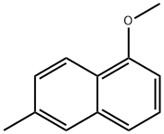 1-Methoxy-6-methylnaphthalene Struktur