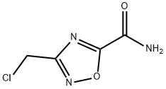 1,2,4-oxadiazole-5-carboxamide, 3-(chloromethyl)- Struktur