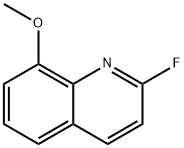 2-Fluoro-8-methoxy-quinoline Struktur