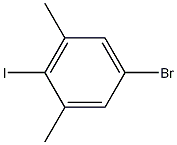 1-Bromo-3,5-dimethyl-4-iodobenzene Struktur