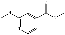 Methyl 2-(dimethylamino)isonicotinate Struktur