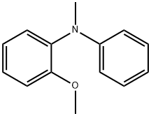 2-methoxy-N-methyl-N-phenylaniline Struktur