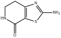 2-AMINO-6,7-DIHYDROTHIAZOLO[5,4-C]PYRIDIN-4(5H)-ONE Struktur