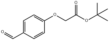 tert-Butyl 2-(4-formylphenoxy)acetate Struktur