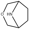 (1R,5S)-3-oxa-8-azabicyclo[3.2.1]octane Struktur