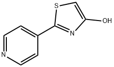 2-(4-pyridinyl)-4(5H)-thiazolone Struktur