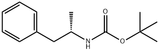 N-Boc (S)-Amphetamine Struktur