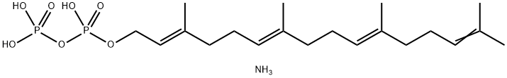 Geranylgeranyl Pyrophosphate Triammonium Salt Struktur