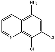 7,8-Dichloroquinolin-5-amine Struktur