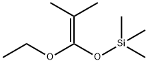 1-Ethoxy-2-methyl-1-(trimethylsiloxy)-1-propene Struktur