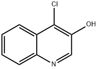 4-Chloro-3-hydroxyquinoline Struktur