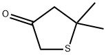 dihydro-5,5-dimethylthiophen-3(2H)-one Struktur