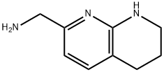 5,6,7,8-Tetrahydro-1,8-naphthyridine-2-methanamine Struktur