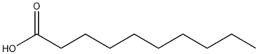 1-Nonanecarboxylic acid Struktur