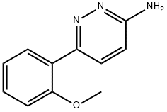 6-(2-methoxyphenyl)pyridazin-3-amine Struktur