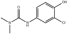 1-(3-Chloro-4-hydroxyphenyl)-3,3-dimethylurea Struktur