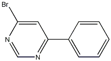 4-Bromo-6-phenylpyrimidine Struktur