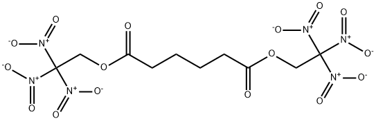 Hexanedioic acid 1,6-bis(2,2,2-trinitroethyl)ester Struktur